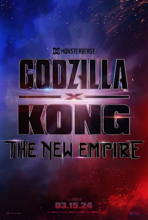 godzilla and kong new empire release date